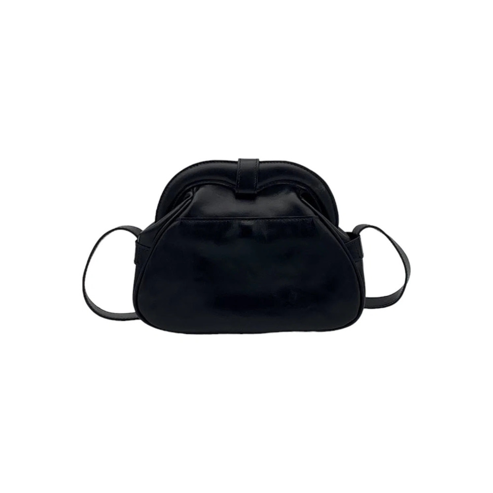Patricia Nash Florentina Frame Leather Crossbody Bag Black Distressed View 2